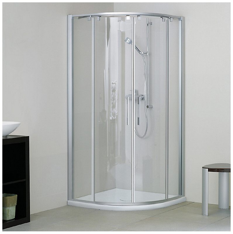 Duscholux Carat Round Runddusche mit 2 Schiebetüren 90 x 90 cm MEGABAD Duscholux Carat Round Runddusche mit 2 Schiebetüren 90 x 90 cm MEGABAD
