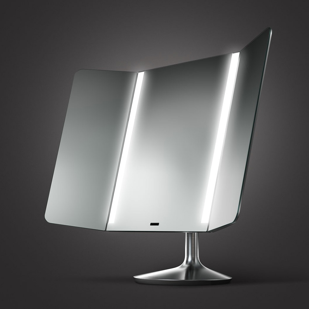 Simplehuman StandSensorWeitsichtKosmetikspiegel ST3008 MEGABAD