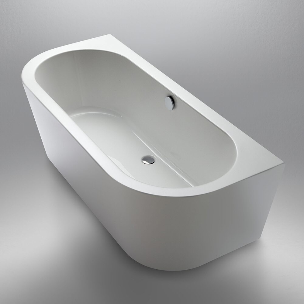 Steinkamp Living freistehende Vorwand-Badewanne 180 x 80 cm ST010W ... Steinkamp Living freistehende Vorwand-Badewanne 180 x 80 cm ST010W ...