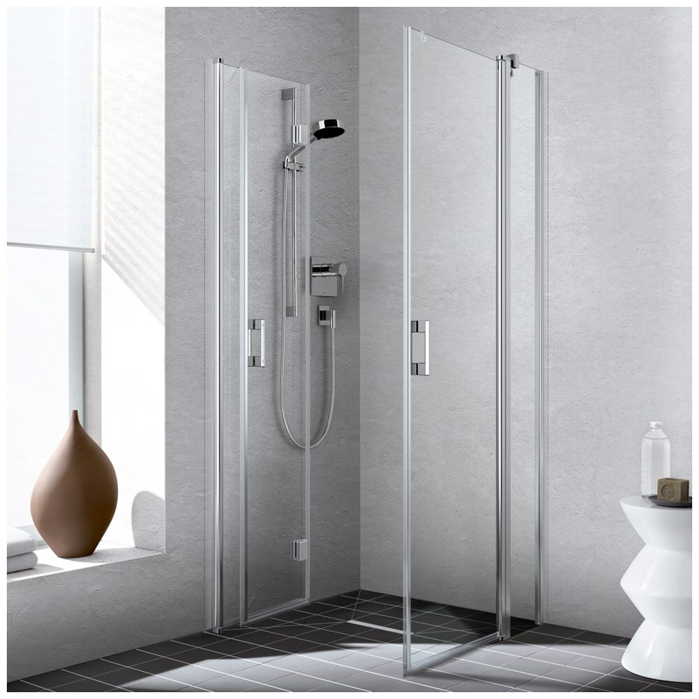 Dusche Pendeltur 2 Teilig 90 Cm