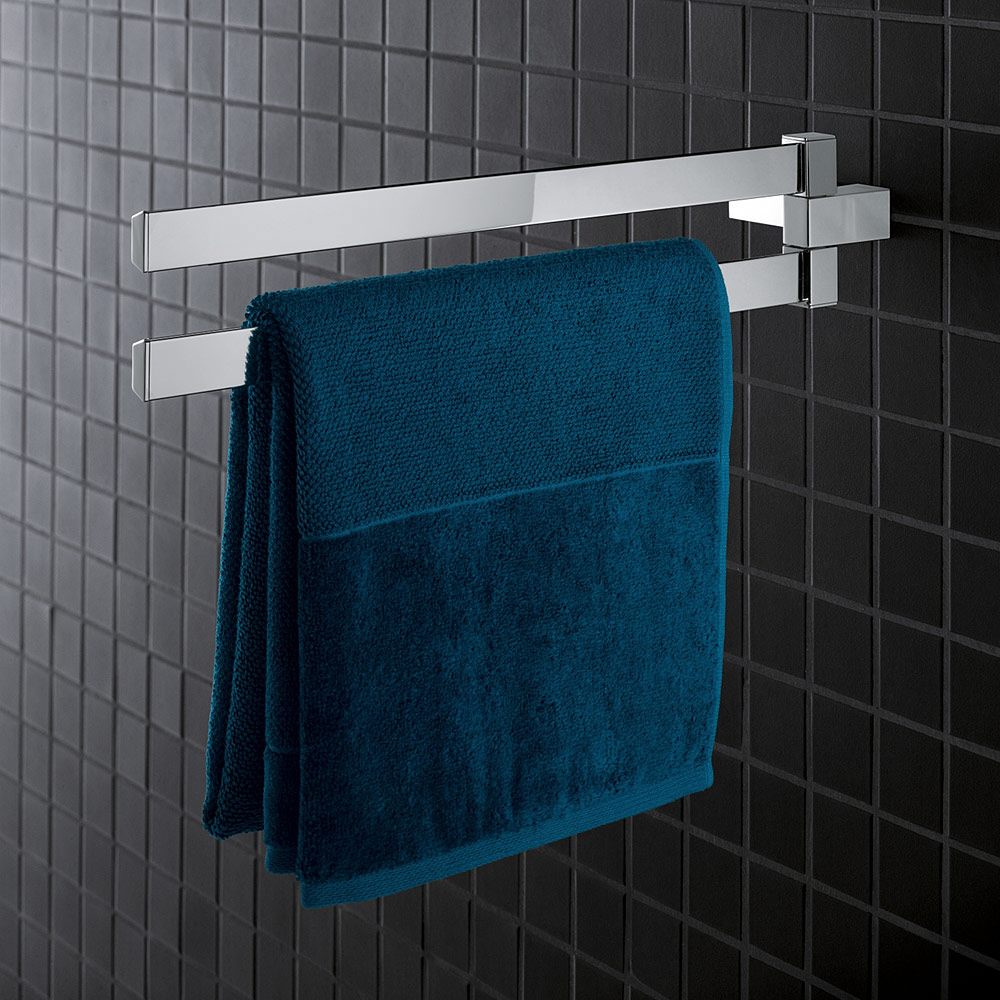 Grohe Handdoekenrek Selection Cube Dubbel 40768000