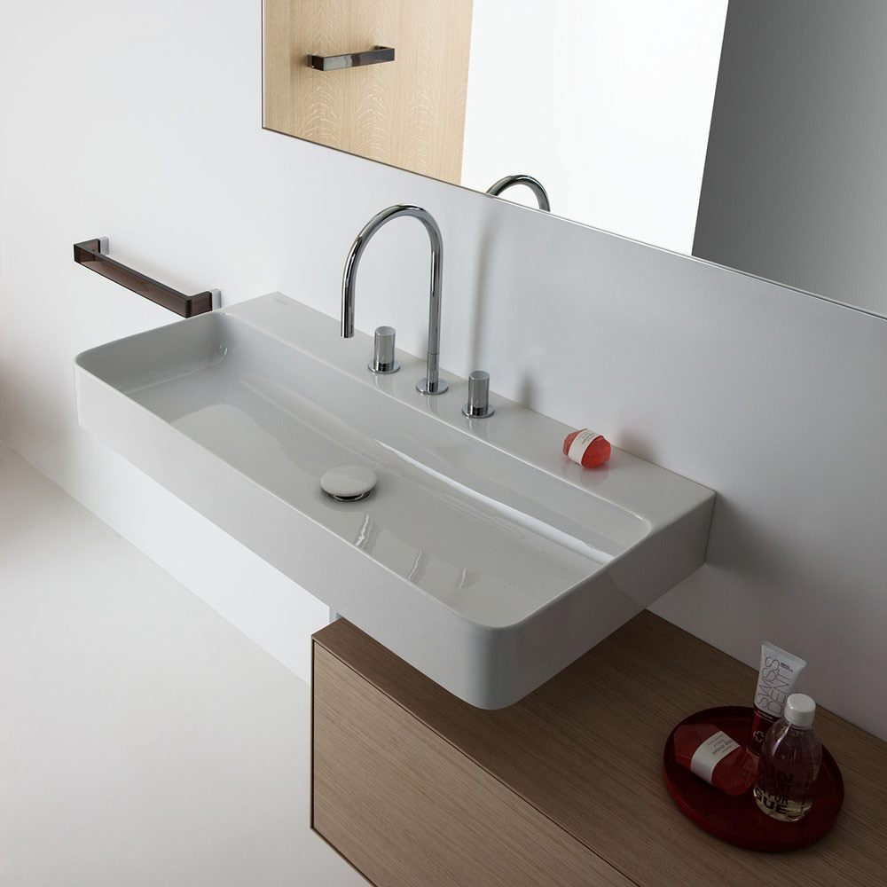 Laufen Val Waschtisch unterbaufähig 75 x 42 cm, mit 1 Hahnloch, mit