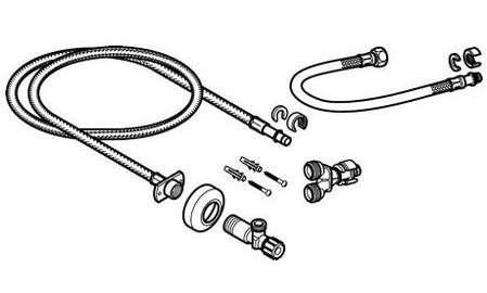 Geberit Fertigmontageset Für AquaClean 8000 - Unterputz Spülkasten Mit Betätigung