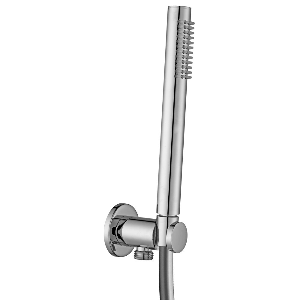 Mamoli GIO Ponti Brauseset Mit Wandanschlussbogen Und Brausehalter Messing Gebuerstet  Ma Fr14002g 2