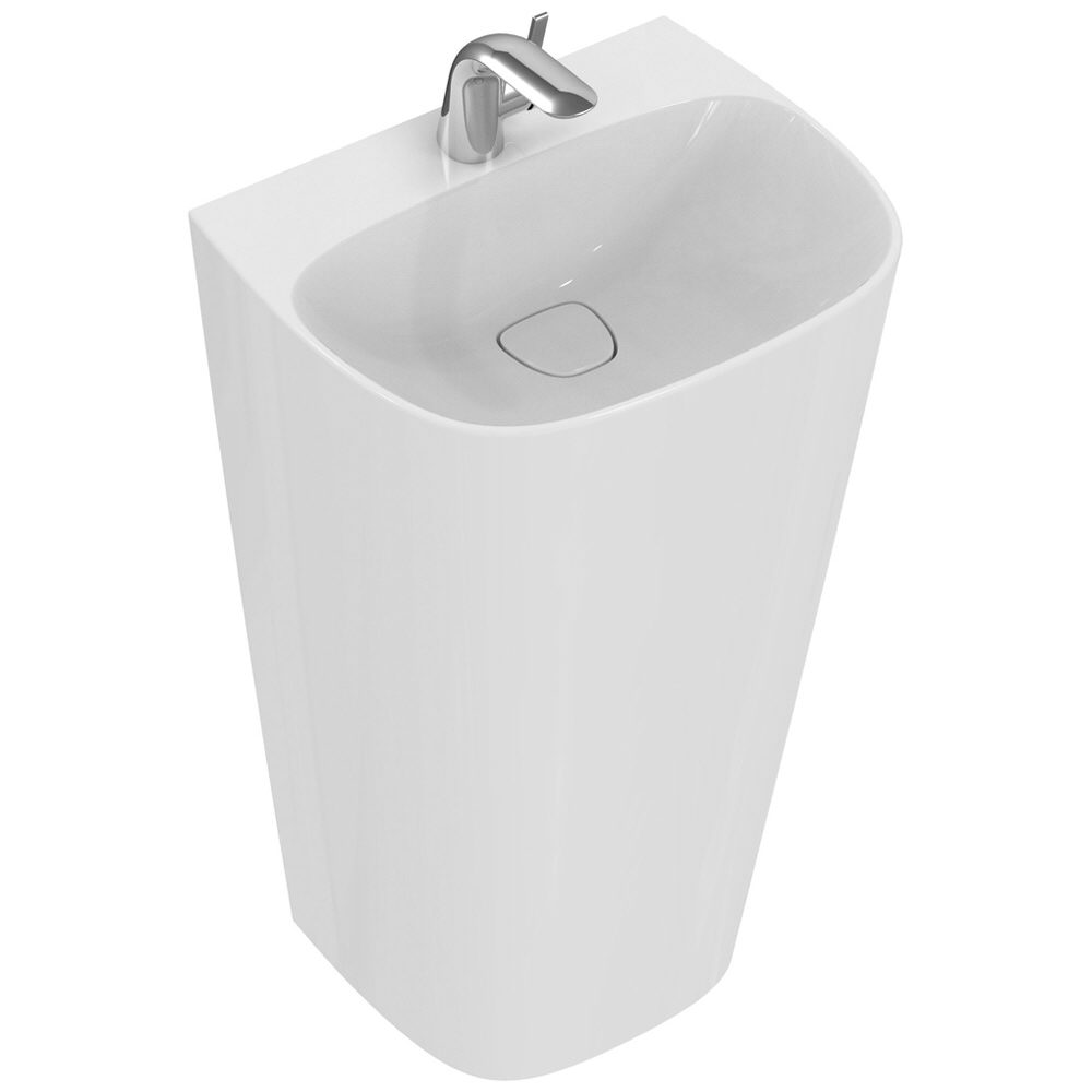 Ideal Standard Dea Säulenwaschtisch mit Hahnloch T085101