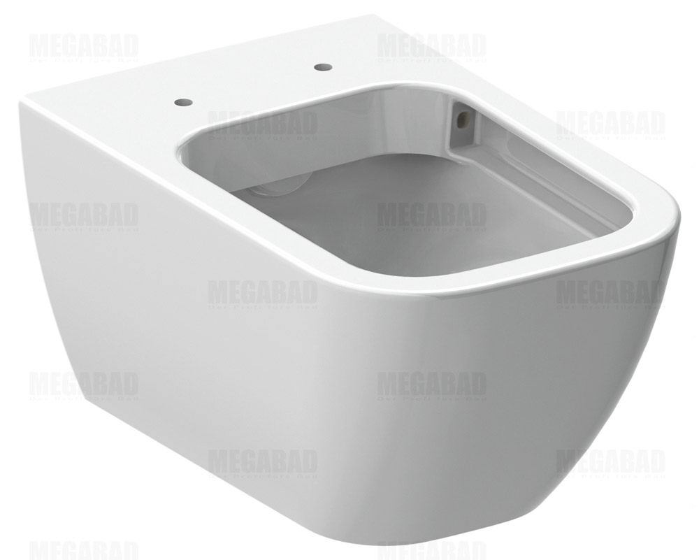 Duravit Happy D.2 WandWC kurze Version ohne Spülrand 2222090000 MEGABAD