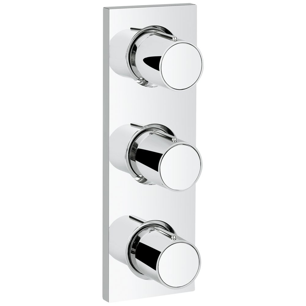 Grohe Grohtherm F 3-fach Unterputzventil Fertigmontageset 27625000 ...