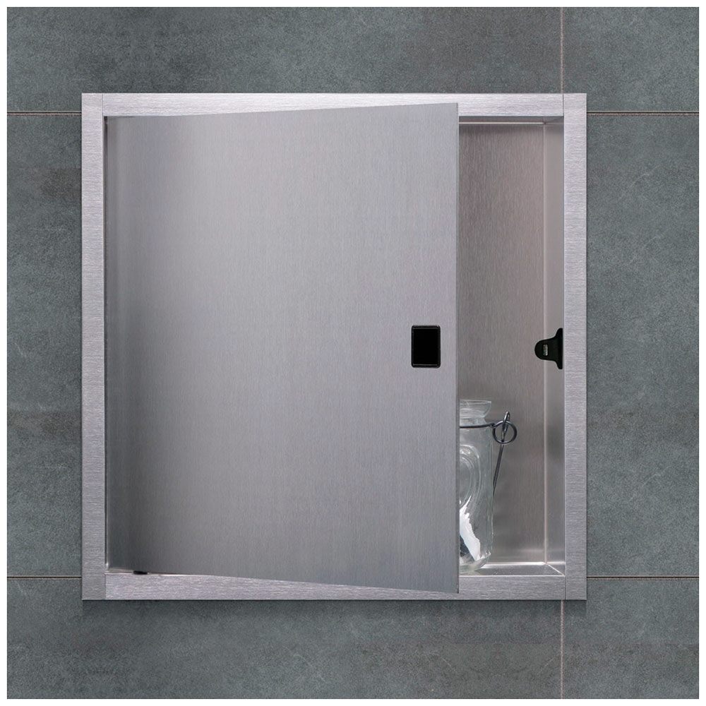 ESS Container Box Wandnische mit Tür 30 x 30 cm BOX-30x30-D - MEGABAD