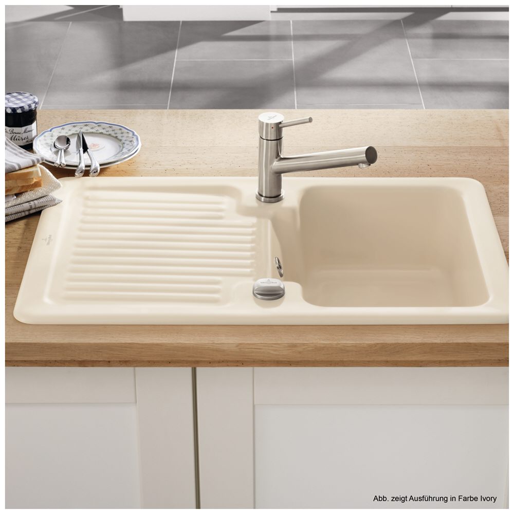 Villeroy & Boch Condor 45 Einbauspüle, reversibel 674502R1 - MEGABAD Villeroy & Boch Condor 45 Einbauspüle, reversibel 674502R1 - MEGABAD