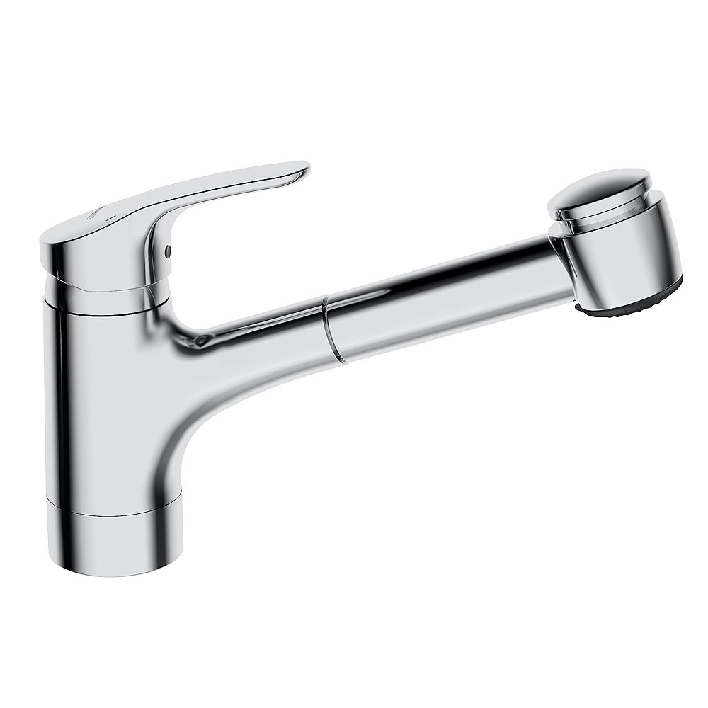 Hansa Hansamix Spültisch-Einhand-Einlochbatterie 01382283 - MEGABAD