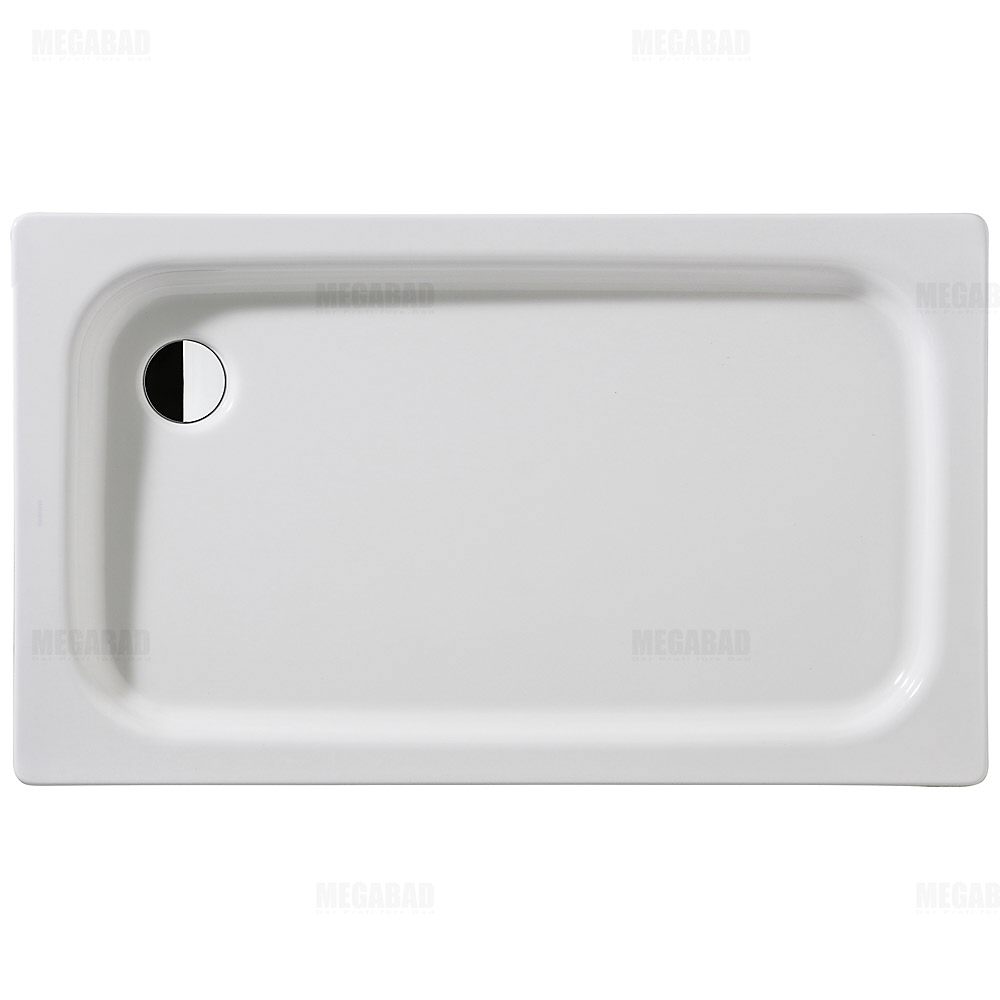 Duschwanne 70x120 Cm Aus Stein Maier Oasis Weiß – Rutschfeste Bodendusche Mit Ablauf